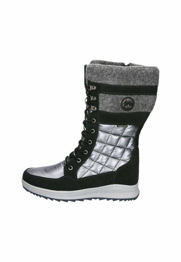 Snowboot/Winterstiefel - grau silber