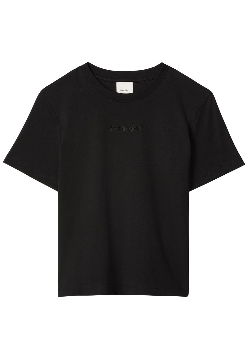 Calvin Klein - Camiseta básica (negro)