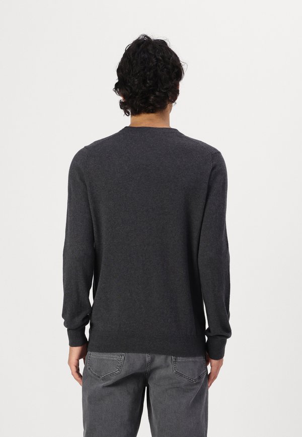 CREW NECK - Jumper - charcoal marl3