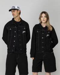 Jacker INFERNO JACKET UNISEX - Farkkutakki - black