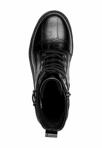 Tamaris Bottines à plateau - black croco