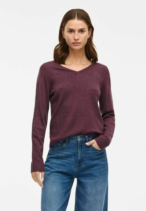 VILA VIRIL V-NECK NOOS - Maglione - fig