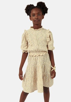 MIPOUNET DIANA       - Falda acampanada - cream pink