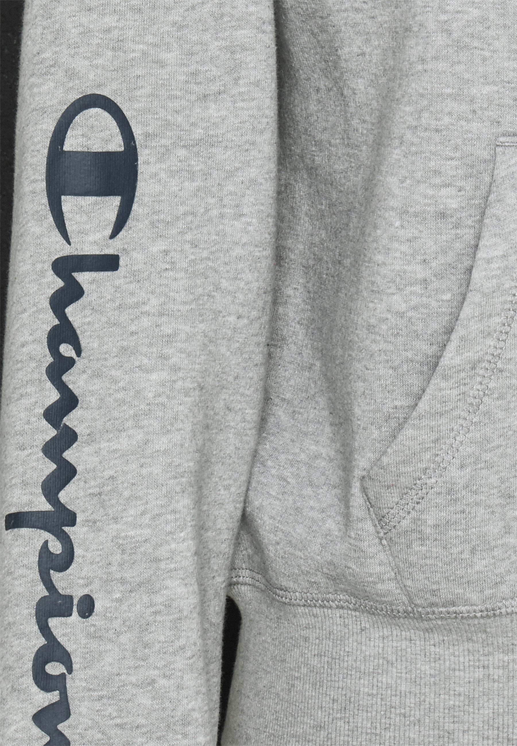 champion half zip grey