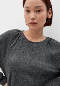 s.Oliver LANGARM - Pullover - dunkelgrau