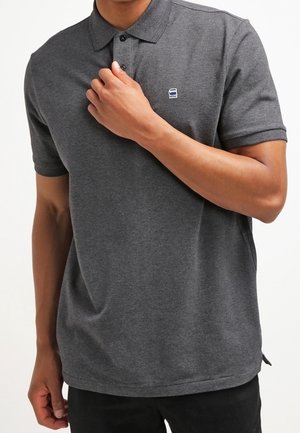 Polo - mottled light grey
