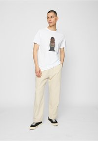 Mister Tee TEXAS SKETCH - T-shirts print - white