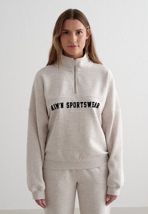 Sweatshirt - beige