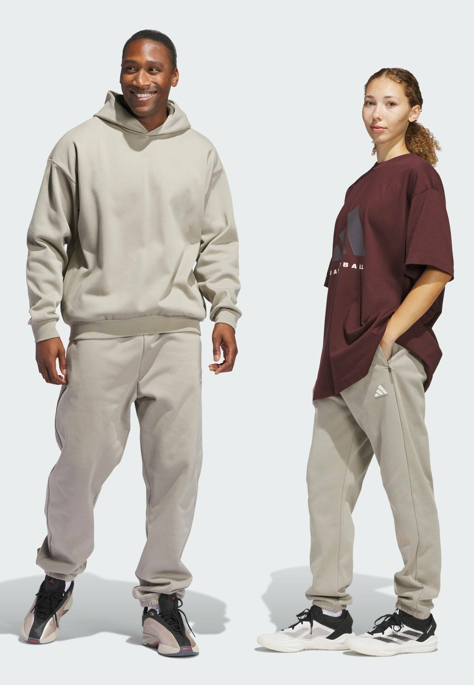 adidas Performance BASKETBALL FLEECE LOOSE - Tracksuit