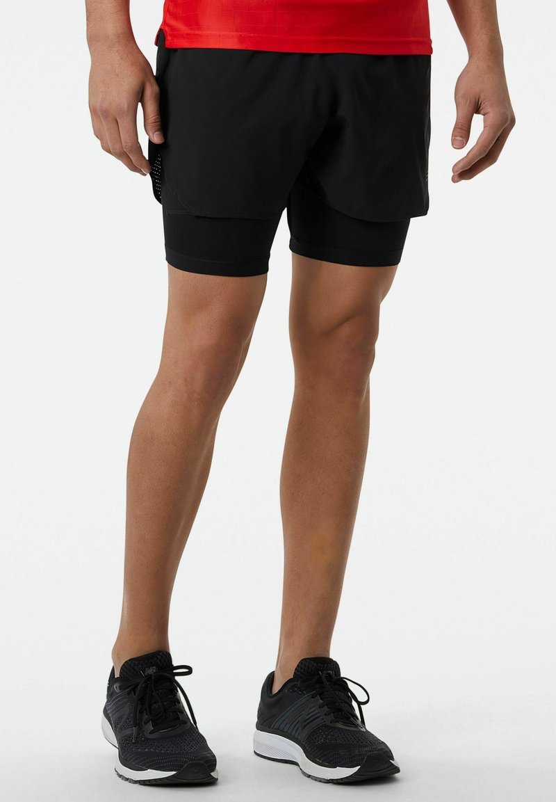 New Balance Q SPEED 2 IN 1 SHORT Sports shorts black Zalando.co.uk