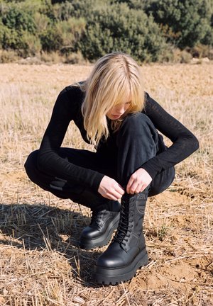 Replay, ANY ZONE - Bottes à plateau - black