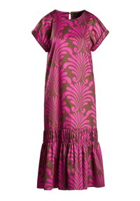 PASSITO - Dnevna haljina - var marrone fucsia