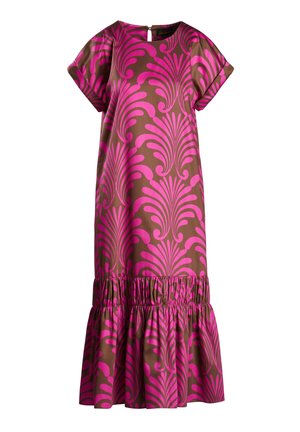 Luisa Spagnoli PASSITO - Day dress - var marrone fucsia