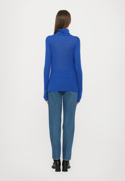 CLOSED TURTLE NECK - Top s dlhým rukávom - galaxy blue