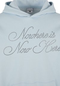 Karl Kani Jersey con capucha - light blue