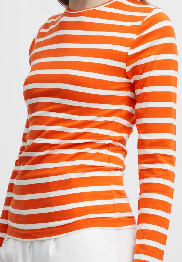 BYPAMILA - Long sleeved top - orangeade mix3