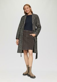 s.Oliver MIT MUSCHELKANTE - Longsleeve - navy