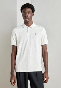 Scotch & Soda ESSENTIALS - Polo krekls - light grey melange