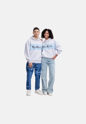 Felpa con cappuccio - gris