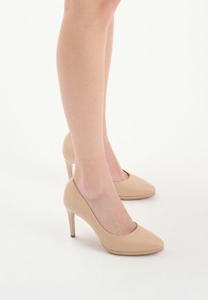 High heels - beige