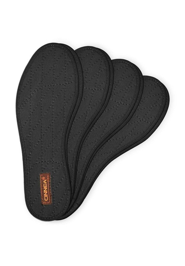 4 PAAR - Schuhsohle/Fußbett - schwarz