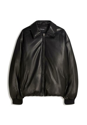 EFFECT - PUFFER - Jacka i konstläder - black