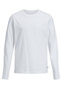 Jack & Jones Junior JJE O NECK - Långärmad tröja - white