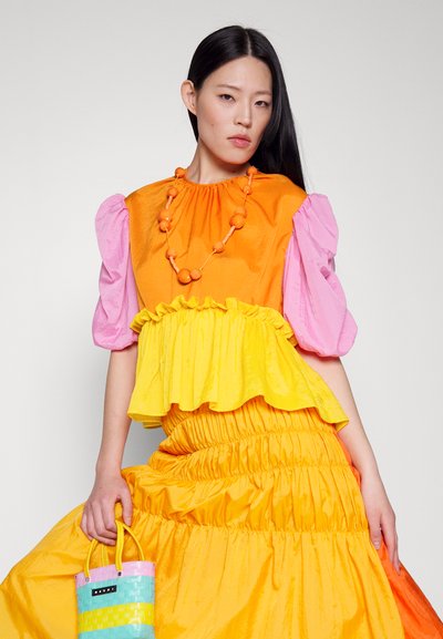 Brogger EXCLUSIVE ADA TOP - Μπλούζα - orange/pink/yellow