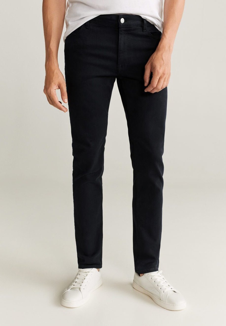 Mango PATRICK - Slim fit jeans - black denim - Zalando.co.uk