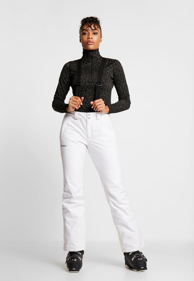 PUNTTI SKI PANTS - Skibroek - white