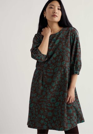 Seasalt Cornwall, SEASALT CORNWALL HERB GARDEN DRESS - Robe en jersey - woodland forms dune grass