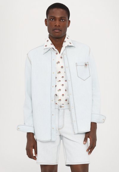 Bally Džinsa auduma šorti - light blue
