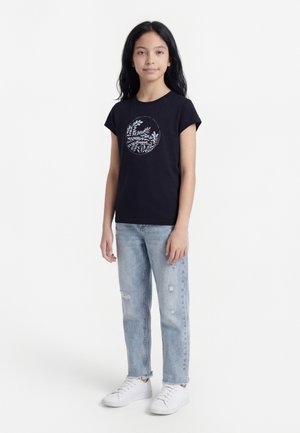 Icepeak KEARNY UNISEX - Μπλουζάκι με στάμπα - dark blue