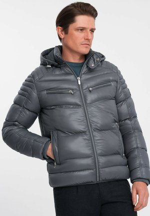 QUILTED JAHP - Vinterjacka - graphite