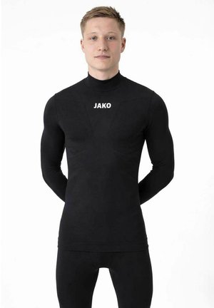 HIGH-NECK COMFORT 2.0 - Maglietta a manica lunga - black