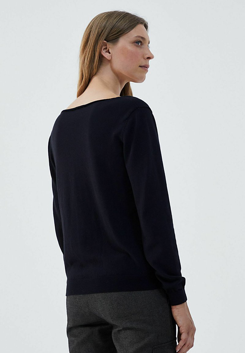 Damen Strickjacken | IKKS IN MILITARY STYLE Strickpullover noir/schwarz - MI83053 Damen Strickjacken | IKKS IN MILITARY STYLE Strickpullover noir/schwarz - MI83053