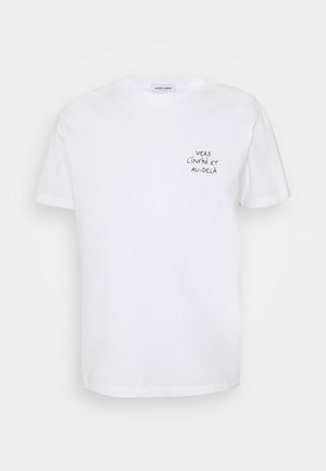 HEAVY TEE VERS L'INFINI ET - T-shirt print - white