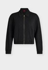 DAYANE - Sweat zippé - black