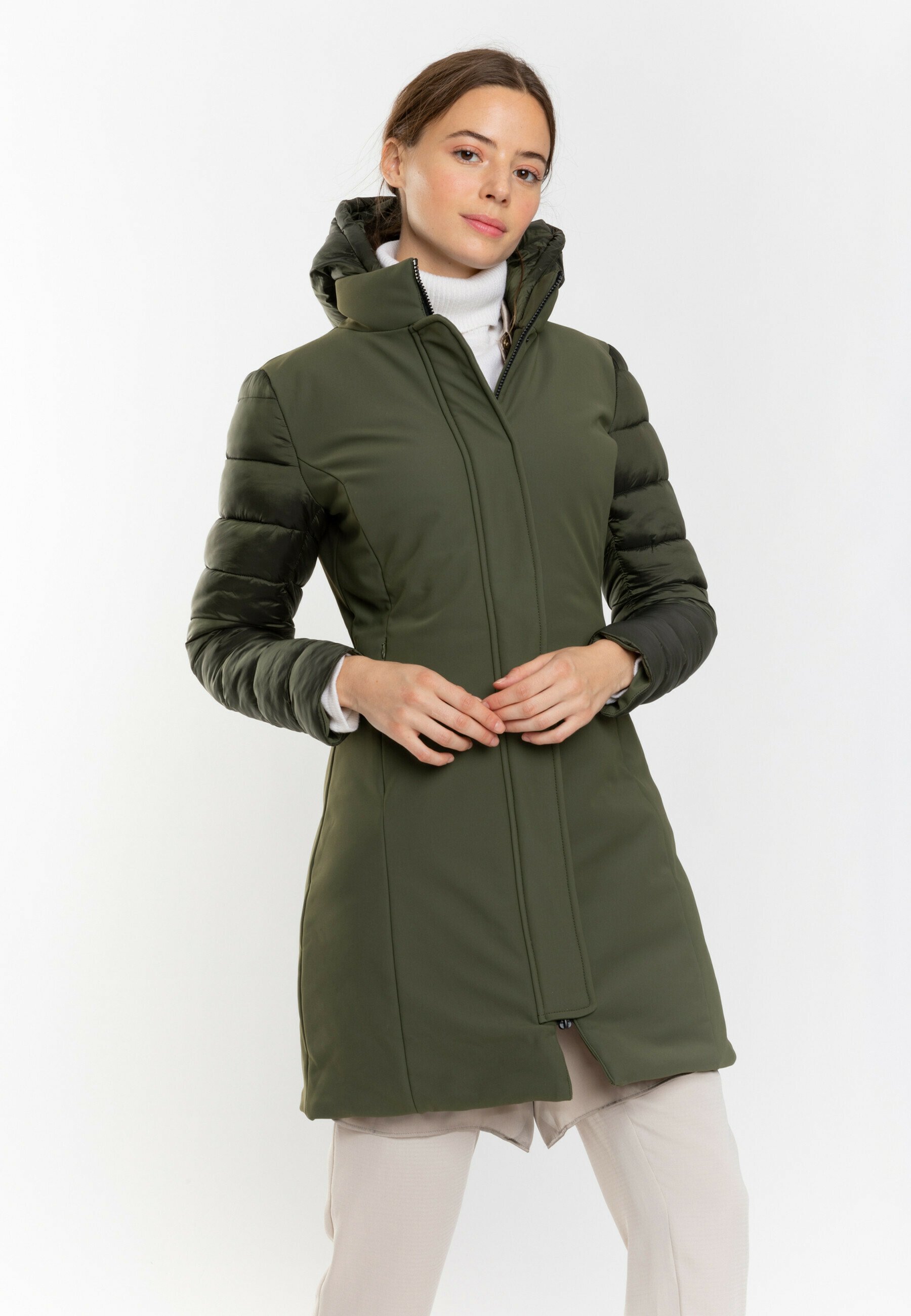 MORGANE - Abrigo de - light khaki/verde claro - Zalando.es