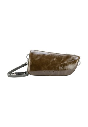 Bree BREE - UNISEX SHOULDERBAG THE ICONS VERSO - Skuldertasker - dark olive