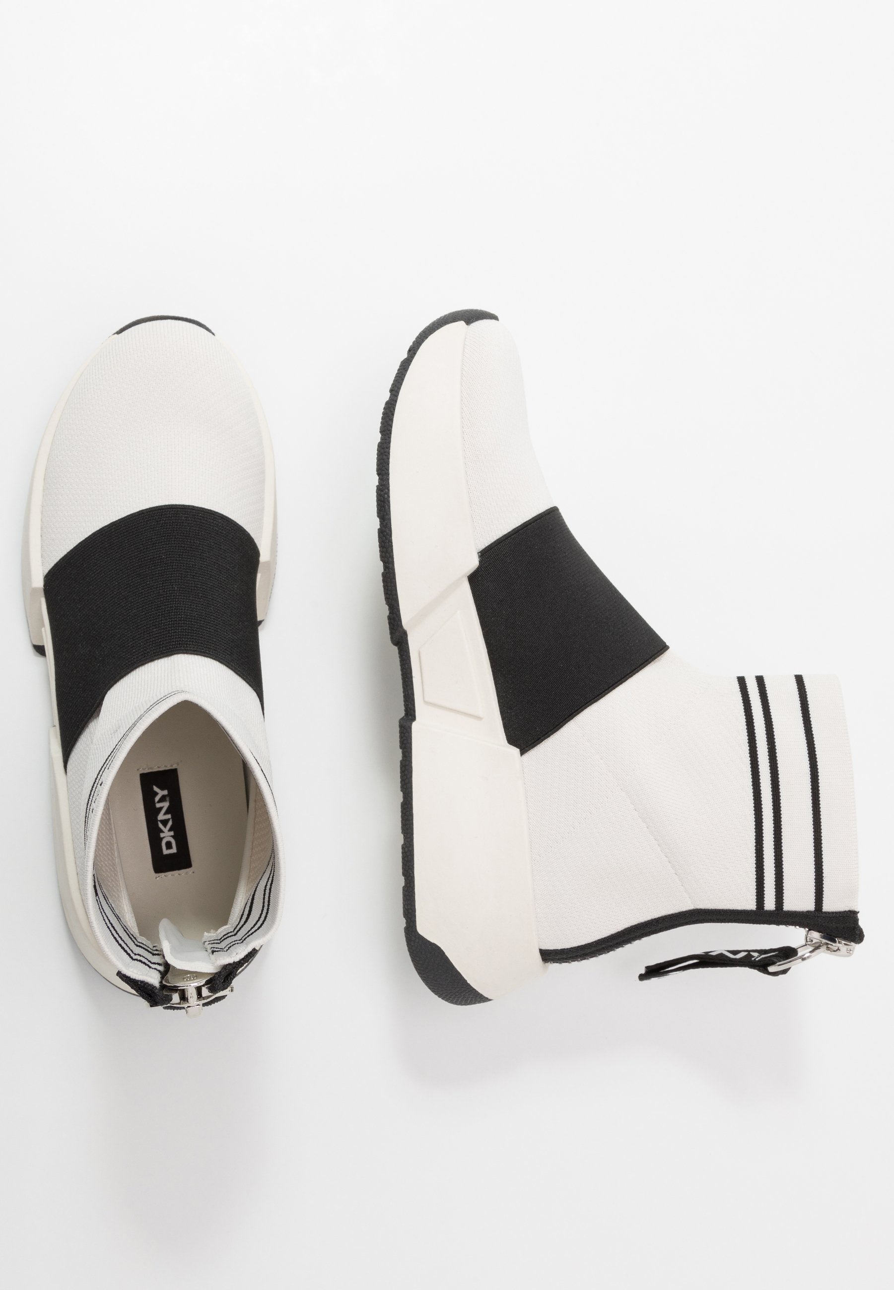 dkny marini slip on sock trainer