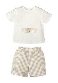 Tutto Piccolo CONJUNTO 2 PZAS - Camiseta estampada - arena