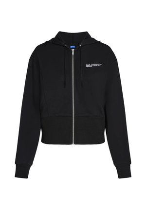 Karl Lagerfeld Jeans, KLJ MILANO ZIP HOODIE - Sweat zippé - black