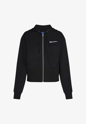 Karl Lagerfeld Jeans, KLJ MILANO ZIP HOODIE - Sweat zippé - black