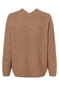 Mos Mosh THORA V-NECK - Strickpullover - camel