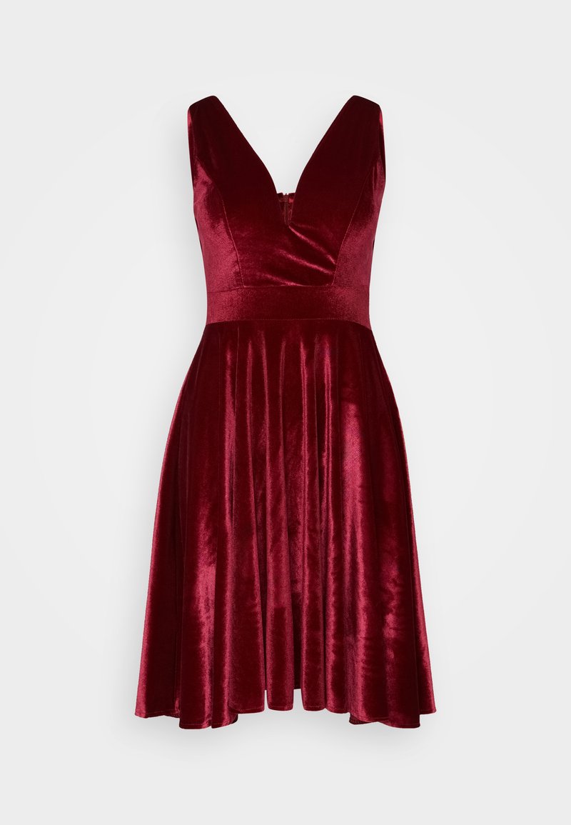 WAL G. Cocktailjurk bordeauxrood WAL G. Cocktailjurk bordeauxrood