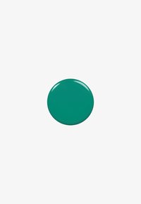Teal ronde verfstaal met een glanzende afwerking, met een gladde textuur en zonder zichtbare patronen of hardwaredetails.