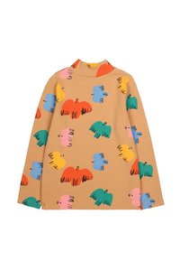 JELLY MALLOW COLORFUL BIRD TURTLENECK UNISEX - Langarmshirt - brown