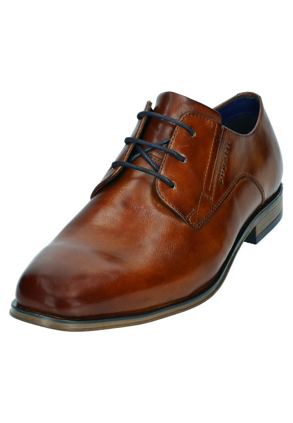 LEAGRO - Lace-ups - cognac2