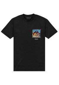 Henry Tiger SKATEBOARD MAGAZINE PHOTO - T-shirt con stampa - black